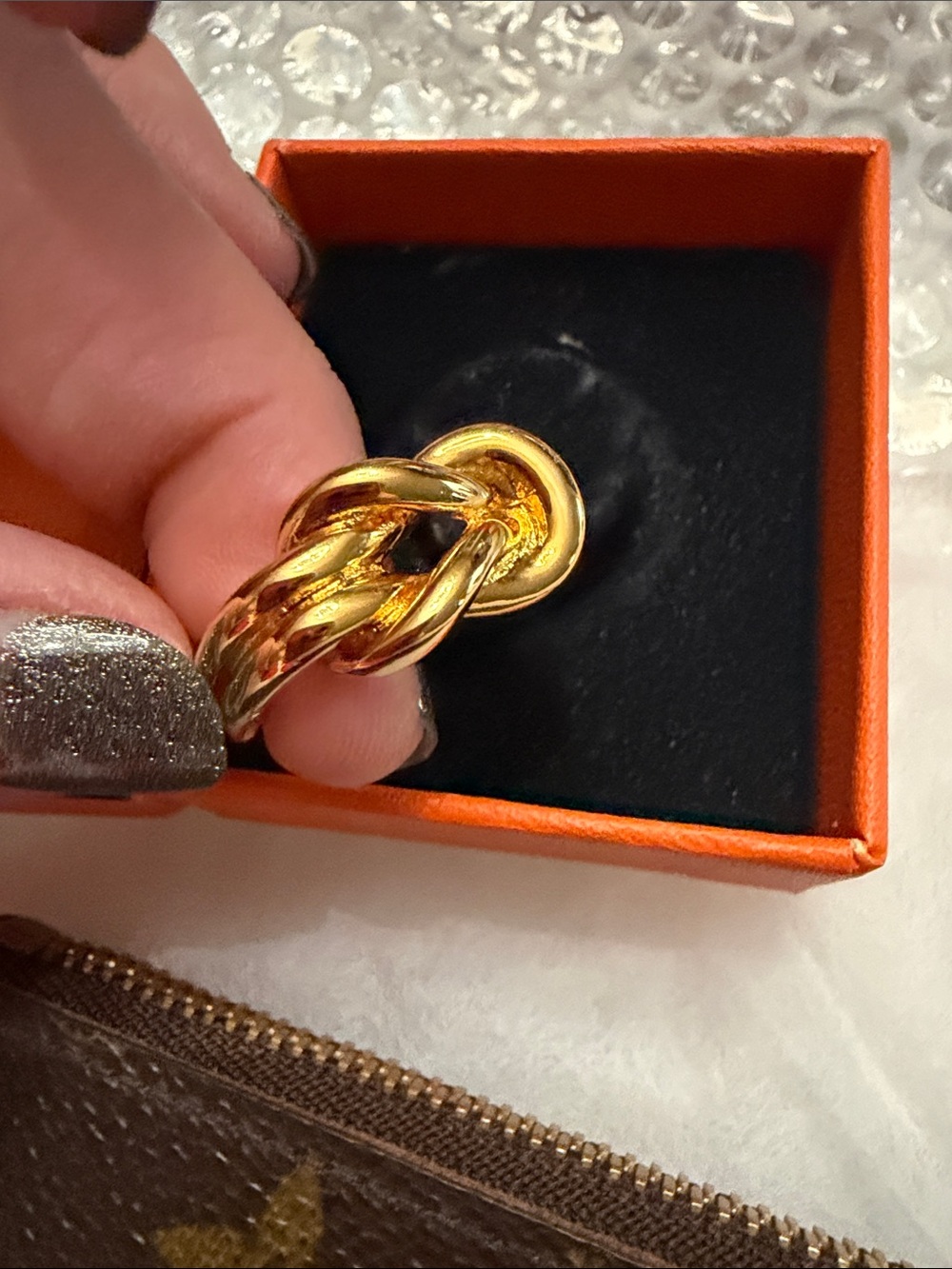 Hermes Atame Scarf Ring